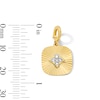 Thumbnail Image 4 of 1/8 CT. T.W. Lab-Grown Diamond Necklace Charm in 10K Gold (F/VS2)