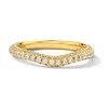 Thumbnail Image 1 of Vera Wang Love Collection 5/8 CT. T.W. Lab-Grown Diamond Contour Band in 14K Gold (F/VS2)