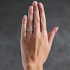 Thumbnail Image 2 of Vera Wang Love Collection 5/8 CT. T.W. Lab-Grown Diamond Contour Band in 14K White Gold (F/VS2)