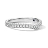 Thumbnail Image 3 of Vera Wang Love Collection 5/8 CT. T.W. Lab-Grown Diamond Contour Band in 14K White Gold (F/VS2)