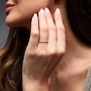 Thumbnail Image 2 of 1/20 CT. T.W. Diamond Stackable Bamboo Anniversary Band in 10K Gold