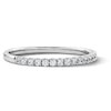 Thumbnail Image 2 of 1/3 CT. T.W. Certified Lab-Grown Diamond Band in Platinum (D/IF)