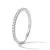 Thumbnail Image 3 of 1/3 CT. T.W. Certified Lab-Grown Diamond Band in Platinum (D/IF)