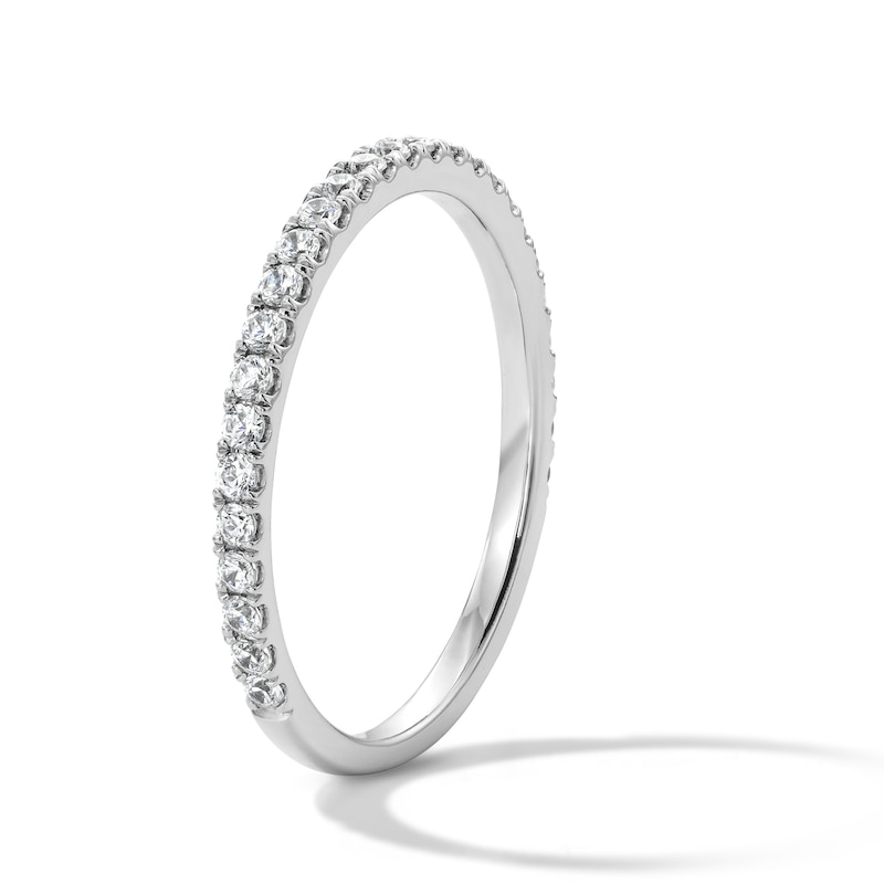 Main Image 3 of 1/3 CT. T.W. Certified Lab-Grown Diamond Band in Platinum (D/IF)