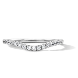 1/3 CT. T.W. Lab-Grown Diamond Contour Band in Platinum (D/IF)