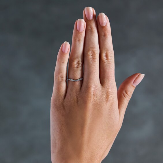 1/3 CT. T.w. Lab-Grown Diamond Contour Band in Platinum (D/If)