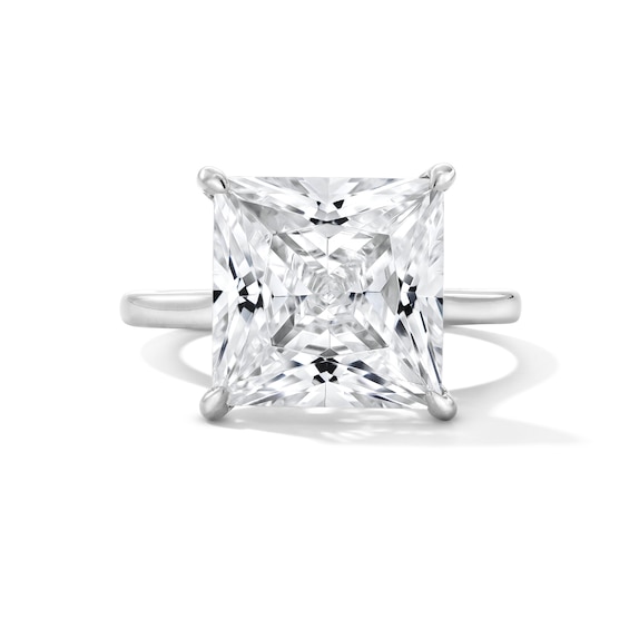 7 CT. T.w. Princess-Cut Certified Lab-Grown Solitaire Diamond Engagement Ring in 14K White Gold (F/Vs2)