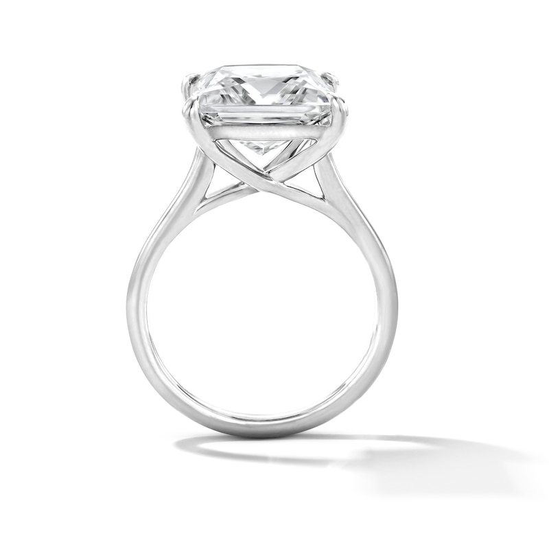 Main Image 3 of 7 CT. T.W. Princess-Cut Certified Lab-Grown Solitaire Diamond Engagement Ring in 14K White Gold (F/VS2)