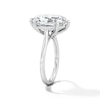Thumbnail Image 3 of 7 CT. T.W. Oval Certified Lab-Grown Diamond Solitaire Engagement Ring in 14K White Gold (F/VS2)