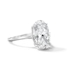 Thumbnail Image 4 of 8 CT. T.W. Oval Certified Lab-Grown Diamond Solitaire Engagement Ring in 14K White Gold (F/VS2)