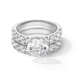 5-1/2 CT. T.W. Certified Lab-Grown Diamond Bridal Set in Platinum (F/VS2)
