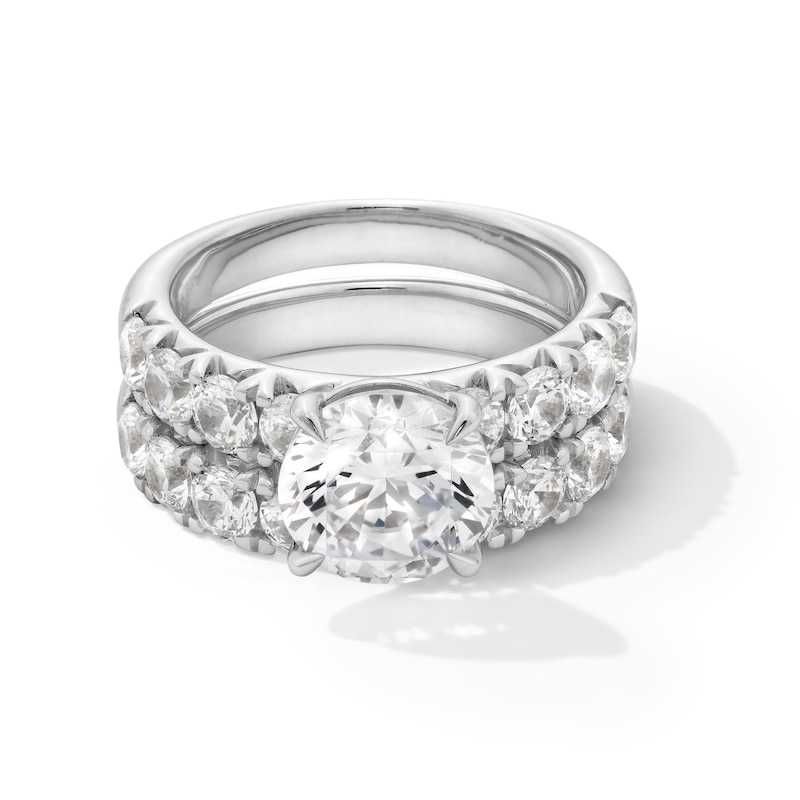 Main Image 1 of 5-1/2 CT. T.W. Certified Lab-Grown Diamond Bridal Set in Platinum (F/VS2)