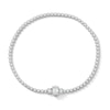 Thumbnail Image 1 of 1-3/4 CT. T.W. Certified Lab-Grown Diamond Art-Deco Clasp Line Bracelet in 10K White Gold (F/VS2)