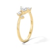Thumbnail Image 2 of 3/4 CT. T.W. Multi-Shape Certified Lab-Grown Diamond Scatter Ring in 10K Gold (F/VS2)