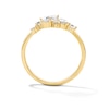 Thumbnail Image 3 of 3/4 CT. T.W. Multi-Shape Certified Lab-Grown Diamond Scatter Ring in 10K Gold (F/VS2)