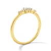 Thumbnail Image 5 of 1/4 CT. T.W. Pear-Shaped Lab-Grown Diamond Scatter Ring in 10K Gold (F/VS2)