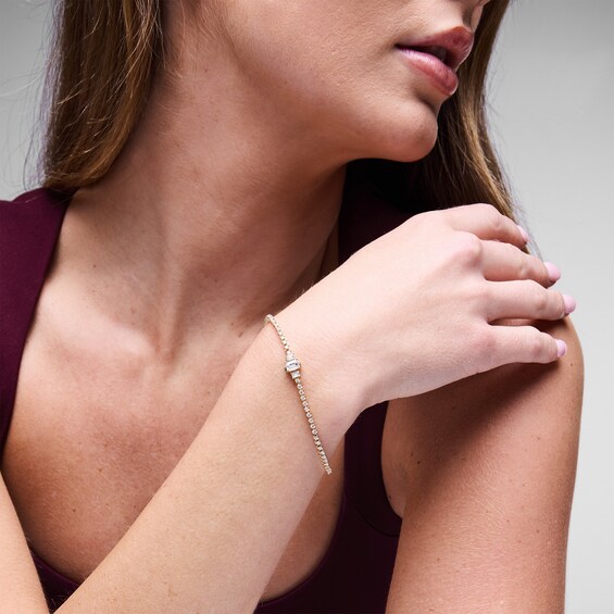 1-3/4 CT. T.w. Certified Lab-Grown Diamond Line Bracelet in 10K Gold (F/Vs2)