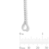 Thumbnail Image 3 of 1 CT. T.W. Certified Lab-Grown Diamond Looping Clasp Line Bracelet in 10K White Gold (F/VS2)