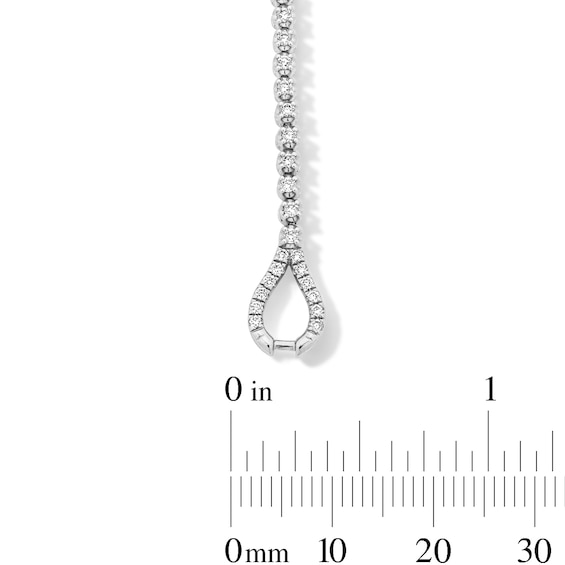 1 CT. T.w. Certified Lab-Grown Diamond Looping Clasp Line Bracelet in 10K White Gold (F/Vs2)