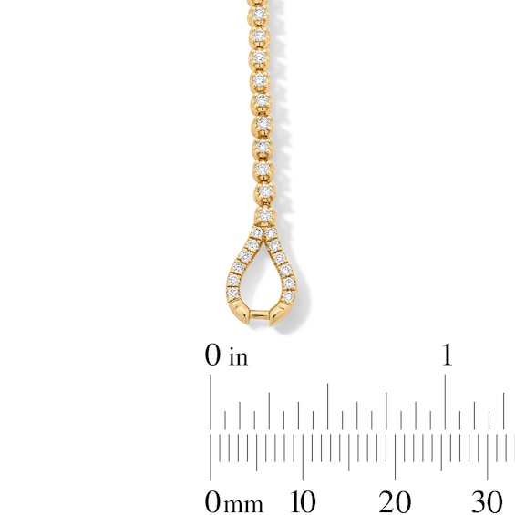 1 CT. T.w. Certified Lab-Grown Diamond Looping Clasp Line Bracelet in 10K Gold (F/Vs2)