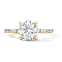 2-1/2 CT. T.W. Certified Lab-Grown Diamond Hidden Frame Engagement Ring in 18K Gold (D/IF)
