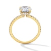 Thumbnail Image 3 of 2-1/2 CT. T.W. Certified Lab-Grown Diamond Hidden Frame Engagement Ring in 18K Gold (D/IF)