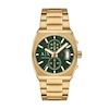 Thumbnail Image 1 of Men's Armani Exchange Gold-Tone Ion-Plated Stainless Steel Chronograph Watch with Green Dial (Model: AX2822)