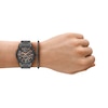 Thumbnail Image 2 of Men's Armani Exchange Gunmetal Gray Chronograph Watch with Gray Dial and Hematite Bracelet Set (Model: AX7170SET)