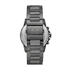 Thumbnail Image 5 of Men's Armani Exchange Gunmetal Gray Chronograph Watch with Gray Dial and Hematite Bracelet Set (Model: AX7170SET)