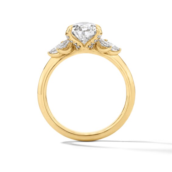 2-1/2 CT. T.w. Pear-Shaped Certified Lab-Grown Diamond Ring in 14K Gold (F/Vs2)