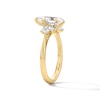 Thumbnail Image 5 of 2-1/2 CT. T.W. Pear-Shaped  Certified Lab-Grown Diamond Ring in 14K Gold (F/VS2)