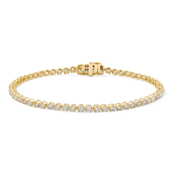 2 CT. T.W. Diamond Tennis Bracelet in 10K Gold