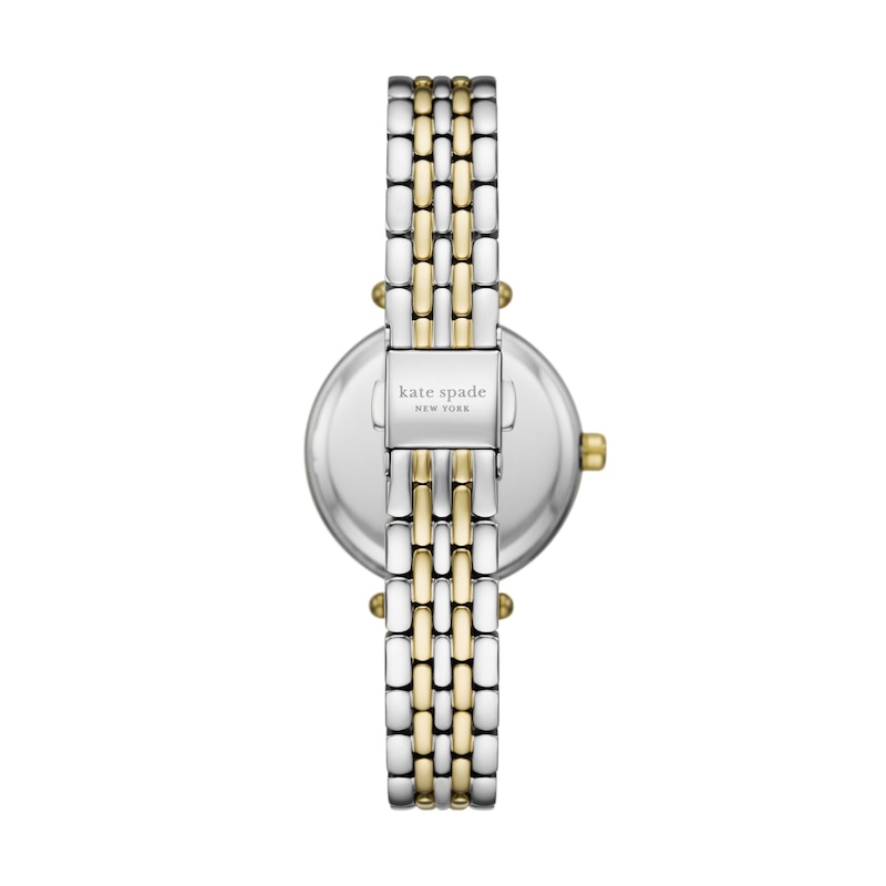 Main Image 3 of Ladies' Kate Spade Gracie Analog Watch with Silver-Tone Dial and Two-Tone Bracelet (Model: KSW1870)