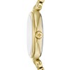 Thumbnail Image 4 of Ladies' Kate Spade Gracie Gold-Tone IP Analog Watch with Silver-Tone Dial (Model: KSW1871)