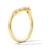 Thumbnail Image 5 of 3/8 CT. T.W. Marquise-Cut and Round Lab-Grown Diamond Contour Anniversary Band in 14K Gold (F/VS2)