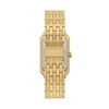 Thumbnail Image 4 of Ladies' Fossil Raquel Crystal Accent Gold-Tone IP Watch with Rectangle Black Dial (Model: ES5417)