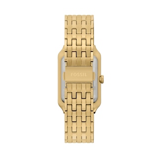Fossil Gold-Tone Slim Crystal Bezel Ladies Watch FOSSIL women main image 4