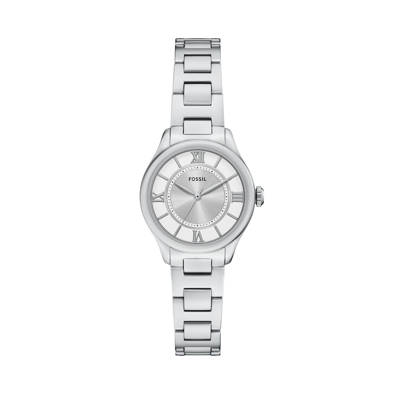 Main Image 1 of Ladies' Fossil Gilmore White Stainless Steel with Silver and White Dial (Model: ES5419)