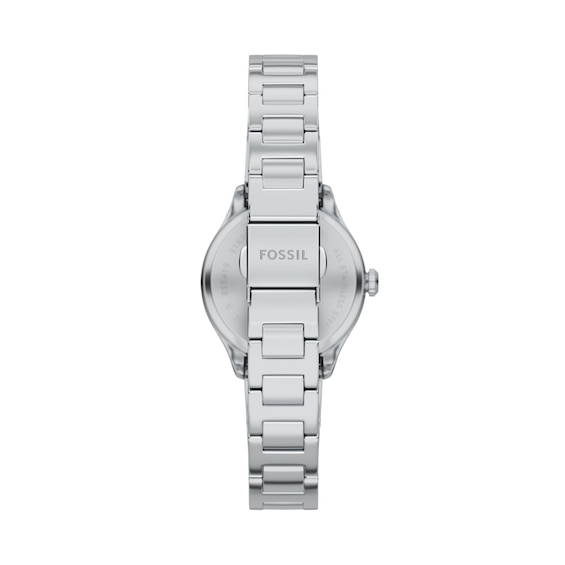 Ladies' Fossil Gilmore White Stainless Steel with Silver and White Dial (Model: Es5419)