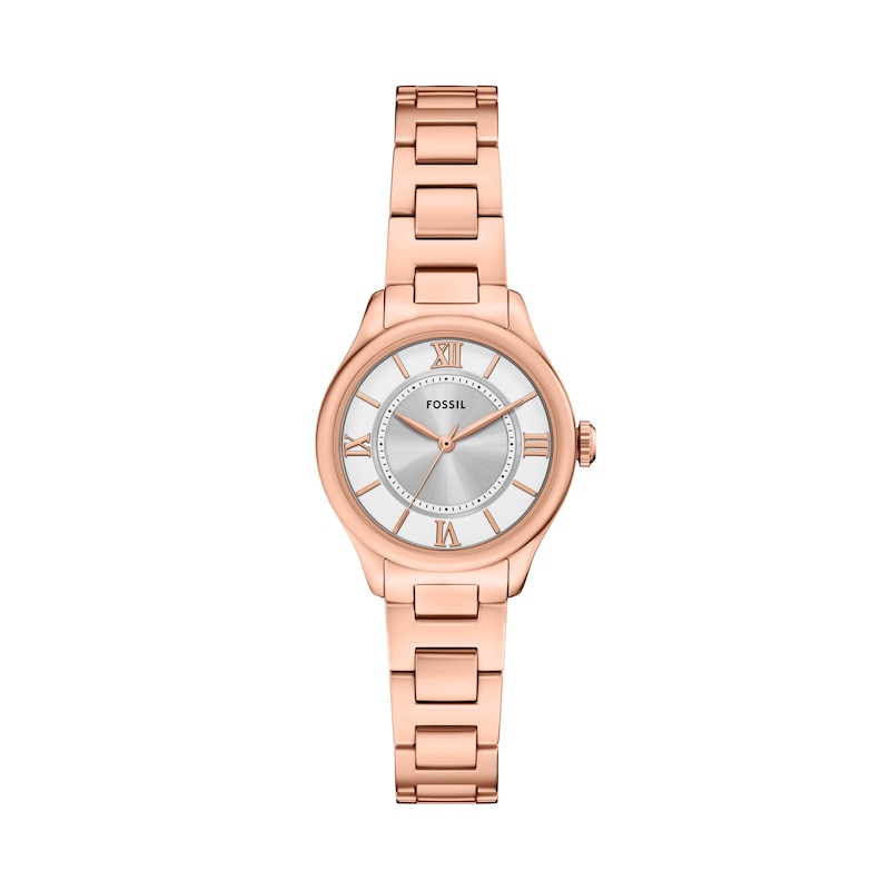 Main Image 1 of Ladies' Fossil Gilmore Rose-Gold Tone IP with Silver-Tone and White Dial (Model: ES5420)