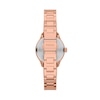 Thumbnail Image 4 of Ladies' Fossil Gilmore Rose-Gold Tone IP with Silver-Tone and White Dial (Model: ES5420)