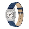 Thumbnail Image 3 of Ladies’ Fossil Harlow Octagonal Watch with Cream Dial and Blue Leather Strap (Model: ES5425)