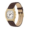 Thumbnail Image 3 of Ladies’ Fossil Harlow Octagonal Watch with Cream Dial and Brown Leather Strap (Model: ES5426)