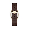 Thumbnail Image 4 of Ladies’ Fossil Harlow Octagonal Watch with Cream Dial and Brown Leather Strap (Model: ES5426)
