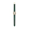 Thumbnail Image 5 of Ladies’ Fossil Harlow Octagonal Watch with Cream Dial and Green Leather Strap (Model: ES5427)