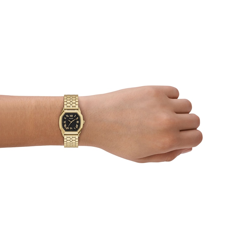 Main Image 2 of Ladies' Fossil Harlow Octagonal Watch with Black Dial (Model: ES5433)