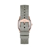 Thumbnail Image 4 of Ladies’ Fossil Harlow Octagonal Watch with Cream Dial and Grey Leather Strap (Model: ES5435)