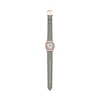 Thumbnail Image 5 of Ladies’ Fossil Harlow Octagonal Watch with Cream Dial and Grey Leather Strap (Model: ES5435)