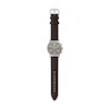 Thumbnail Image 4 of Men's Fossil Neutra White Stainless Steel Brown Leather Strap Chronograph Watch with Grey Dial (Model: FS6129)