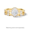 Thumbnail Image 8 of 1 CT. T.W. Oval Certified Lab-Grown Diamond Frame Engagement Ring in 14K Gold (F/VS2)